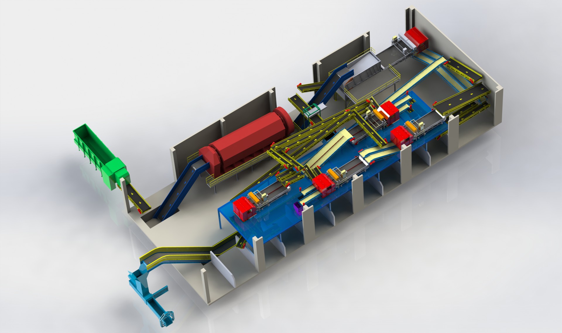 Polymers Sorting Plant