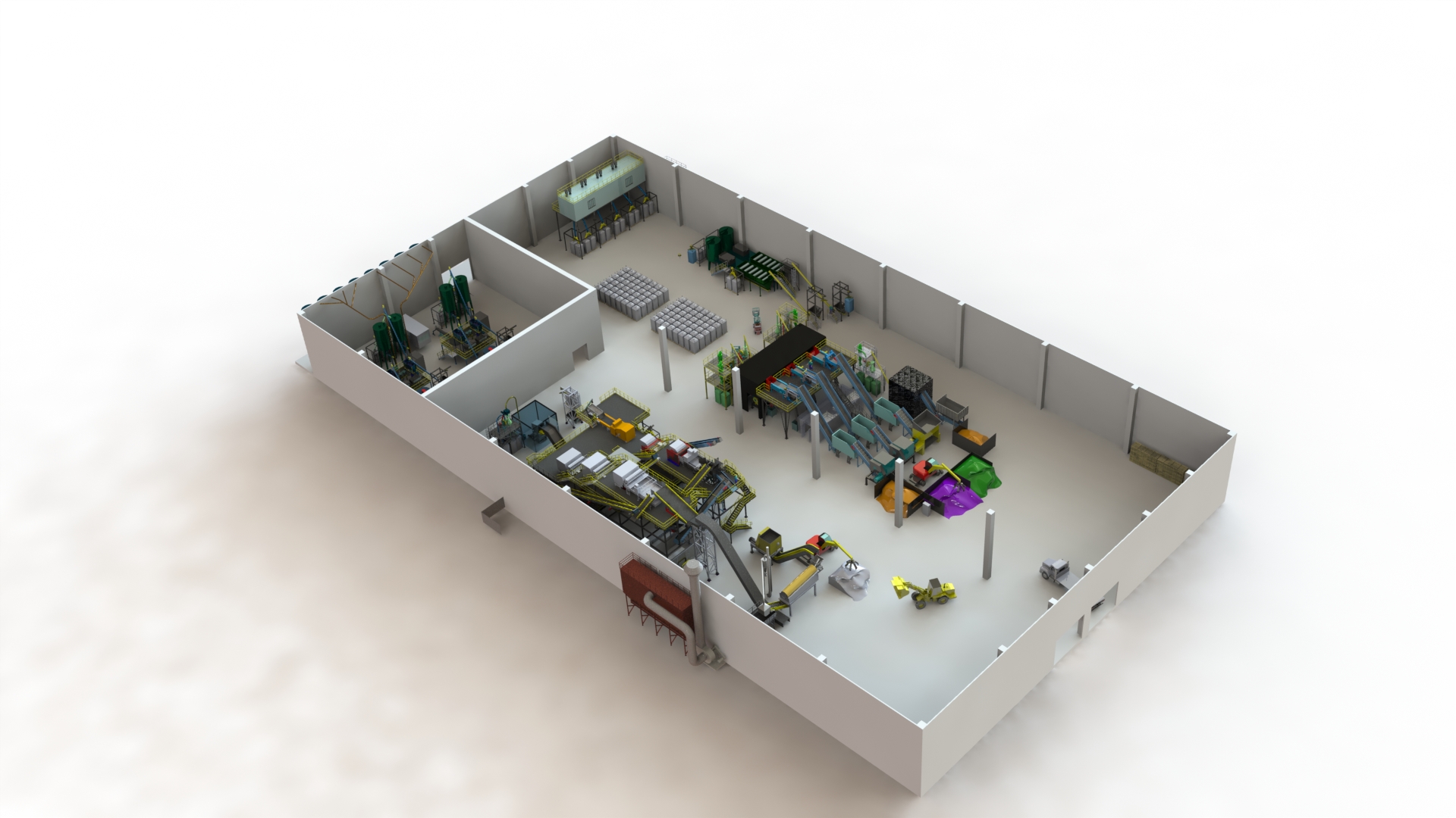 Polymers Sorting Plant